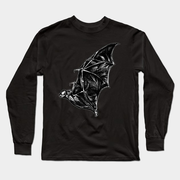 Leather Wings Long Sleeve T-Shirt by RadRecorder